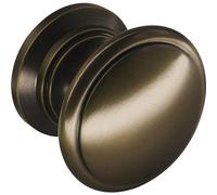 PORRO Botón Yonkers Ø 25 mm, profundidad 23 mm, latón patinado