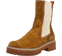 Porronet Bota plana con elásticos de diario en piel serraje para: Mujer color: marrón talla: 37