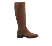 Porronet Botas Altas De Piel Con Cremallera Jana Cuero