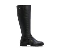 Porronet Botas altas de piel con cremallera jana Mujer | Piel auténtica, tacón de 3,5 cm, cierre de cremallera, suela antideslizante, hechas a mano en España, para invierno