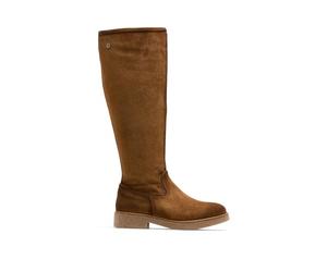 Porronet Botas Altas De Piel Cuero Con Cremallera ágata