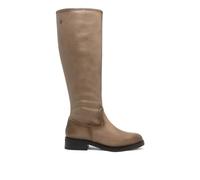 Porronet Botas altas de piel taupe con cremallera belén Mujer - (36)