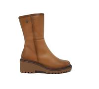 Porronet Botas con cuña 4668 en Cuero para Mujer - Mujer Color: Cuero Talla: 37