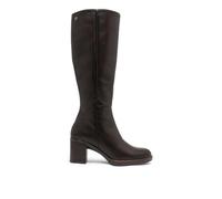 Porronet Botas de piel de tacón moka rita Mujer - (39)