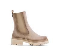 Porronet Botines De Piel Arena con Elásticos Fleur