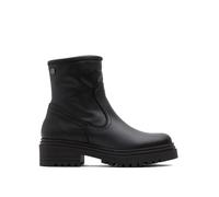 Porronet Botines De Piel Con Cremallera Kiara Negro