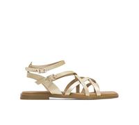 Porronet Sandalia Plana Romana De Piel Oro Vita