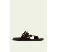 PORRONET - Sandalias Porronet 3292 en color marrón para mujer 36