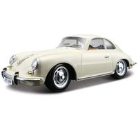 PORSCHE 356 B - 1961 - cream - Bburago 1:24