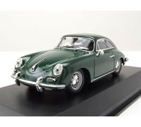 Porsche 356 B Coupé 1961 Verde Modelo De Coche 1:43 Maxichamps