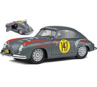 Porsche 356 Pre / A Coupé #147 Racing Panamá 1954 1:18 Modelo SOLIDO