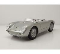 Porsche 550A Spyder Plata Coche a Escala 1:18 Maisto