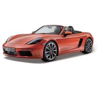 PORSCHE 718 Boxster - redorange - Bburago 1:24