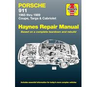 Haynes – Porsche 911 (1965-1989) para Coupe, Targa y Cabriolet – Manual de reparación (USA)