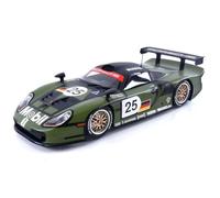 PORSCHE 911 3.2L GT1 EVO TEAM PORSCHE AG N 25 PRE QUALIFYING 24h LE MANS 1997 T.BOUTSEN - H.J.STUCK - Y.DALMAS GREEN