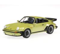 Porsche 911 930 Turbo 3.3 1977 verde mt modelo de coche 9004 Maxichamps 1:43