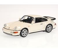 Porsche 911 964 Turbo 1990 blanco modelo de coche 940069105 Maxichamps 1:43