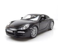 Porsche 911 (991) Carrera S Negro Coche a Escala 1:24 Burago