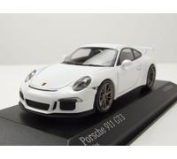 Porsche 911 (991) GT3 2012 Blanco Modelo De Coche 1:43 Minichamps