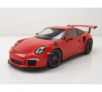 Porsche 911 (991) GT3 Rs 2016 Rojo Naranja Coche a Escala 1:24 Welly