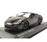 Porsche 911 (991) Speedster 2019 Negro Modelo De Coche 1:43 Minichamps