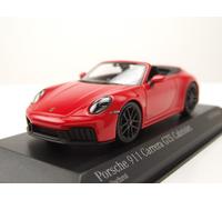 Porsche 911 (992.2) Carrera GTS Cabrio 2024 Rojo Modelo De Coche 1:43 Minichamps