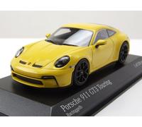 Porsche 911 (992) GT3 Touring 2021 Amarillo Con Negras Llantas 1:43 Minichamps