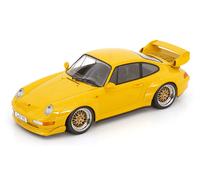 Porsche 911 (993) GT2 BBS Llantas 1996 Amarillo Modelo 1:18 KK Scale Die-Cast