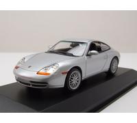 Porsche 911 996 1998 Plata Coche a Escala 1:43 Maxichamps