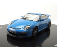 Porsche 911 (997.2) GT3 2009 Azul Modelo De Coche 1:43 Minichamps