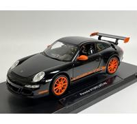 2007 Porsche 911 997 GT3 Rs Plata 1:18 Escala Welly 18015s