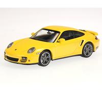 Porsche 911 997 Turbo 2009 amarillo modelo de coche 940069010 Maxichamps 1:43