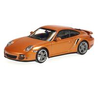 Porsche 911 997 Turbo 2009 gold modelo de coche 940069011 Maxichamps 1:43