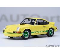 AUTOart 78033-1/18 Porsche 911 Carrera 2.7 Rs (Light Amarillo Con Verde S - Neu