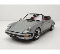 Porsche 911 Carrera 3.2 Cabrio 1983 Gris Metálico a Escala 1:18 Minichamps