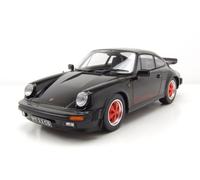 Porsche 911 Carrera 3.2 Clubsport 1989 Negro Rojo Modelo De Coche 1:18 KK Escala