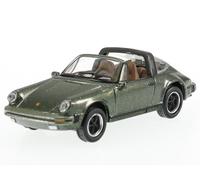 Porsche 911 Carrera 3.2 Targa verde modelo de coche 452670300 Schuco 1:87