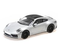 Porsche 911 Carrera 4 GTS 2020 plata modelo de coche 155063104 Minichamps 1:18