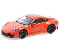 Porsche 911 Carrera 4S 2019 orange modelo de coche 155067327 Minichamps 1:18