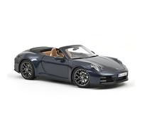 Porsche 911 Carrera Cabriolet 2025 Azul Yachting Metálico 1/18