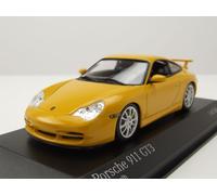 Porsche 911 GT3 2003 Amarillo Coche De Modelo 1:43 Minichamps