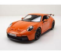 Porsche 911 GT3 2021 Naranja Coche a Escala 1:24 Bburago