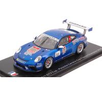 Spark Model PORSCHE 911 GT3 N.53 CARRERA CUP FRANCE CHAMPION 2018 A.GUVEN 1:43