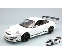 2007 Porsche 911 997 GT3 Rs Plata 1:18 Escala Welly 18015s