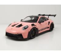 Porsche 911 GT3 RS 2024 Coche Modelo 1:18 Rosa Solido Rennauto