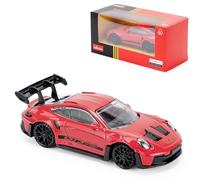 Porsche 911 GT3 RS - Modelo de Coche Fundido a Escala 1:43, Color Rojo, edición Detallada de coleccionistas, Producto Oficial