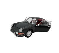 Porsche 911 Modelo Original (1964-1973) Coche Clásico a Escala 1:24 - Modelo de Coleccionista Detallado | GT Marketing | Colección Museo | 18 cm | Gris Pizarra