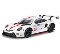 Bburago 1/43 Porsche 911 RSR Crystal - Vehículo de Juguete, Cristal, Claro