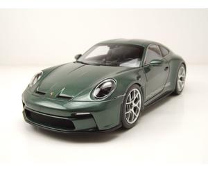 Porsche 911 S/T 2023 Verde Oscuro Metalizado Coche De Modelo 1:18 Norev