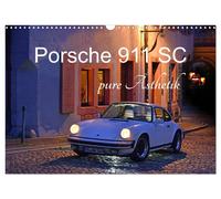 Porsche 911 SC pure Ästhetik (Wandkalender 2027 DIN A3 quer), CALVENDO Monatskal
